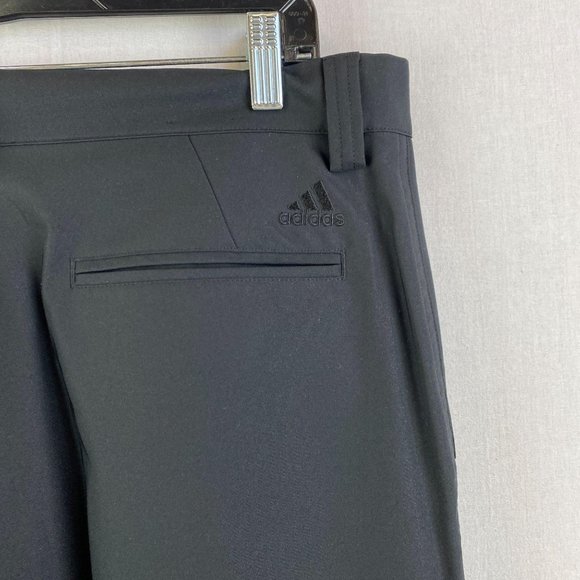 NWOT ADIDAS Structured, Climalite/stay cool/dry, Black Chino Pant size 34/30 - Picture 6 of 8